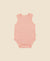 Comfy Baby Singlet Bodysuit - Heather Pink Lūmmi in Colour™ Babywear