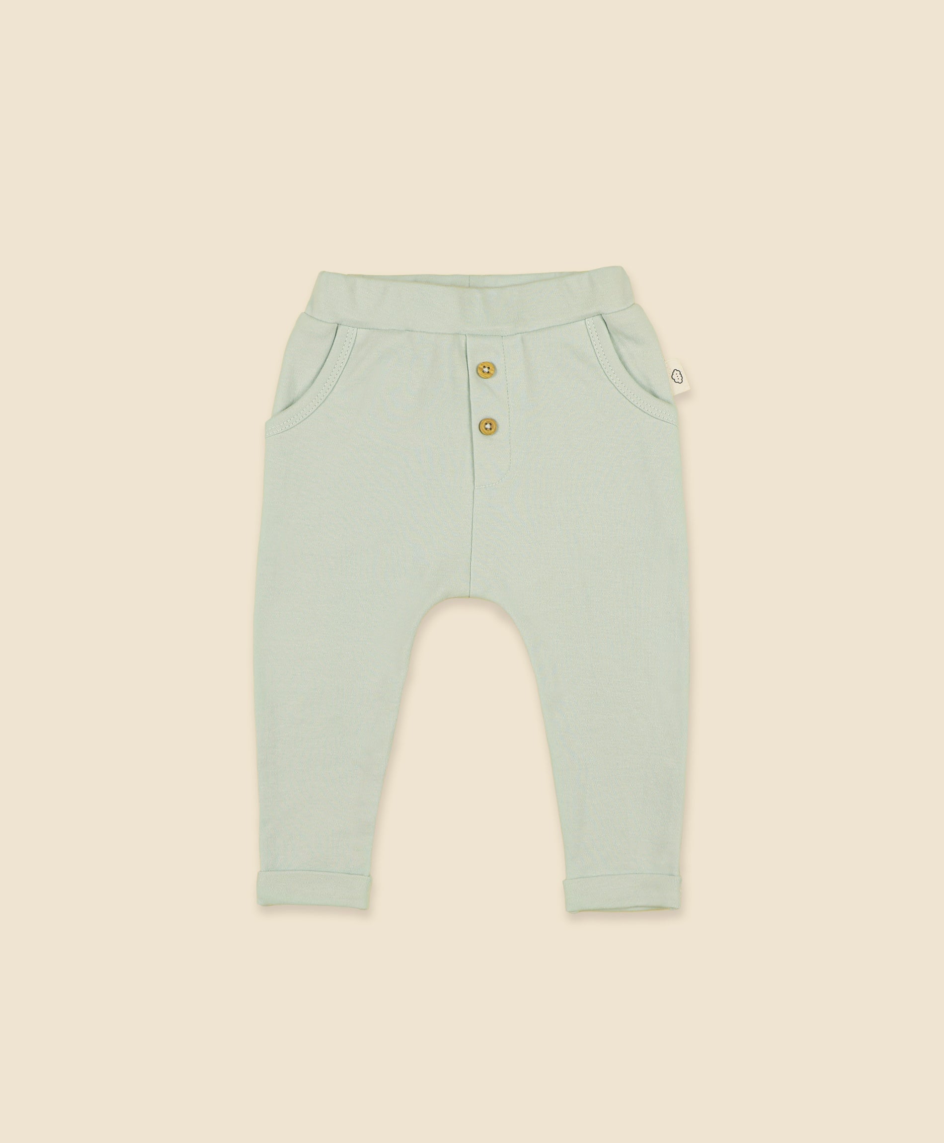 Slouchy Track Pants - Lime Green Lūmmi in Colour™ Babywear