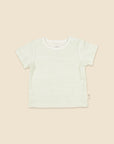 Baby T-Shirt - Green stripes Lūmmi in Colour™ Babywear