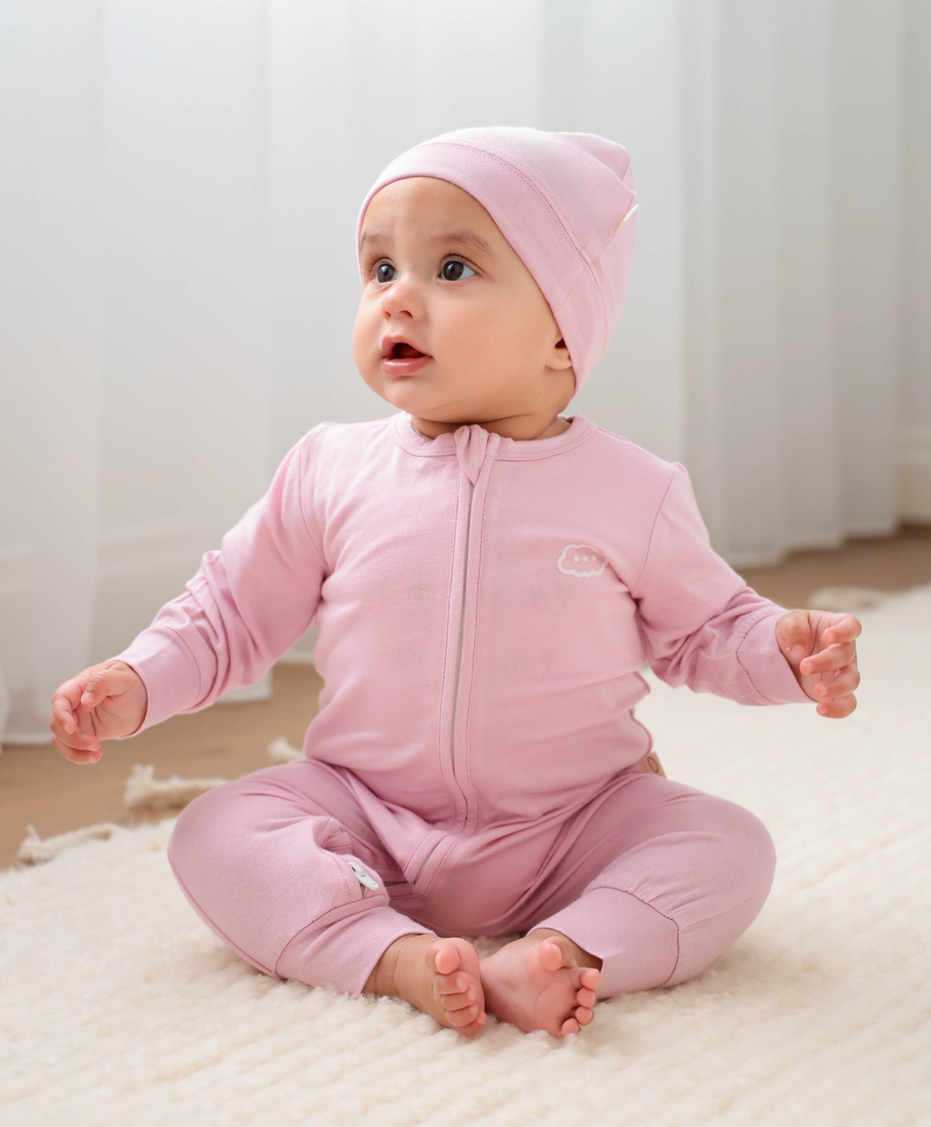 Bamboo beanie - Lavender