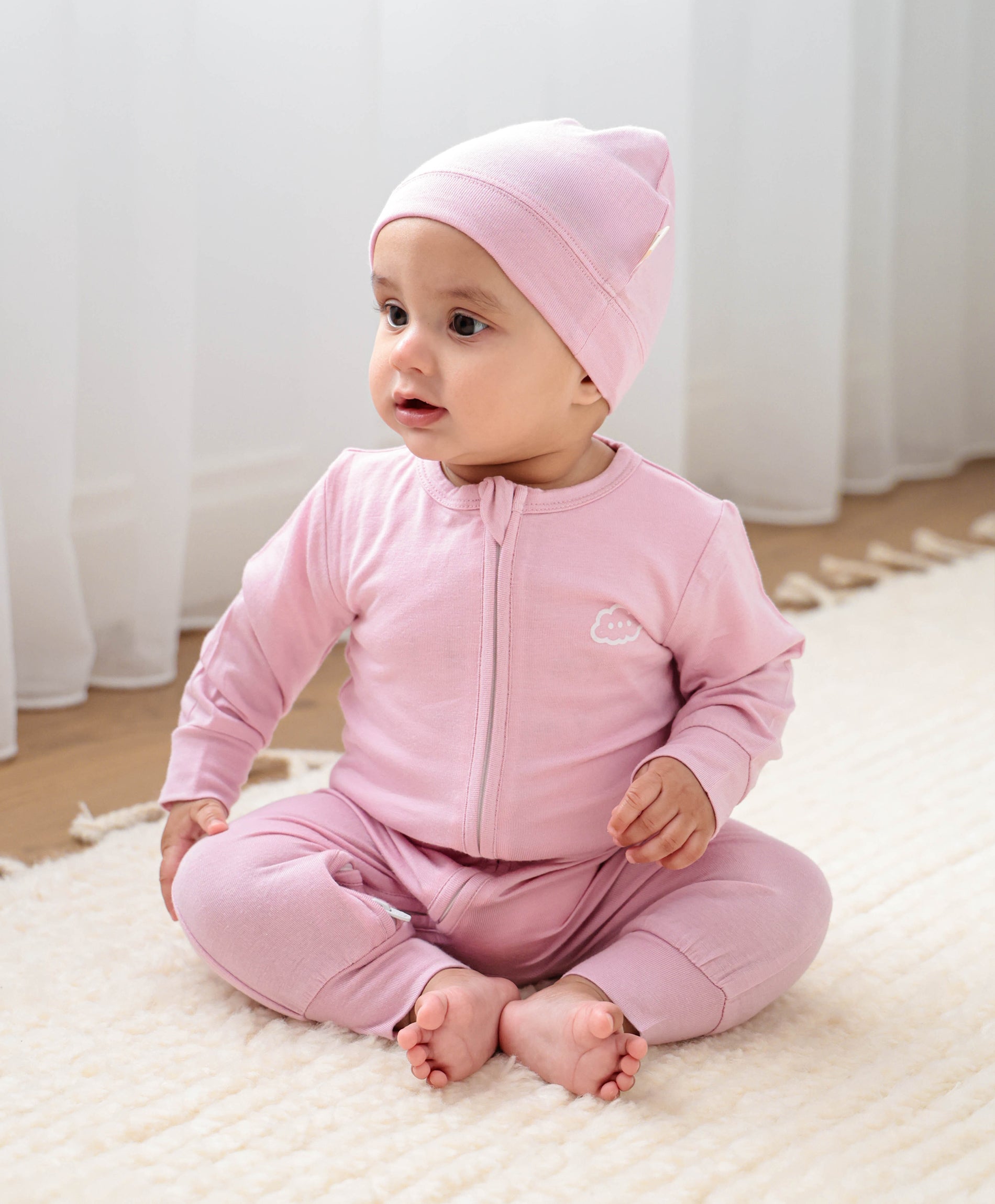 Bamboo beanie - Lavender