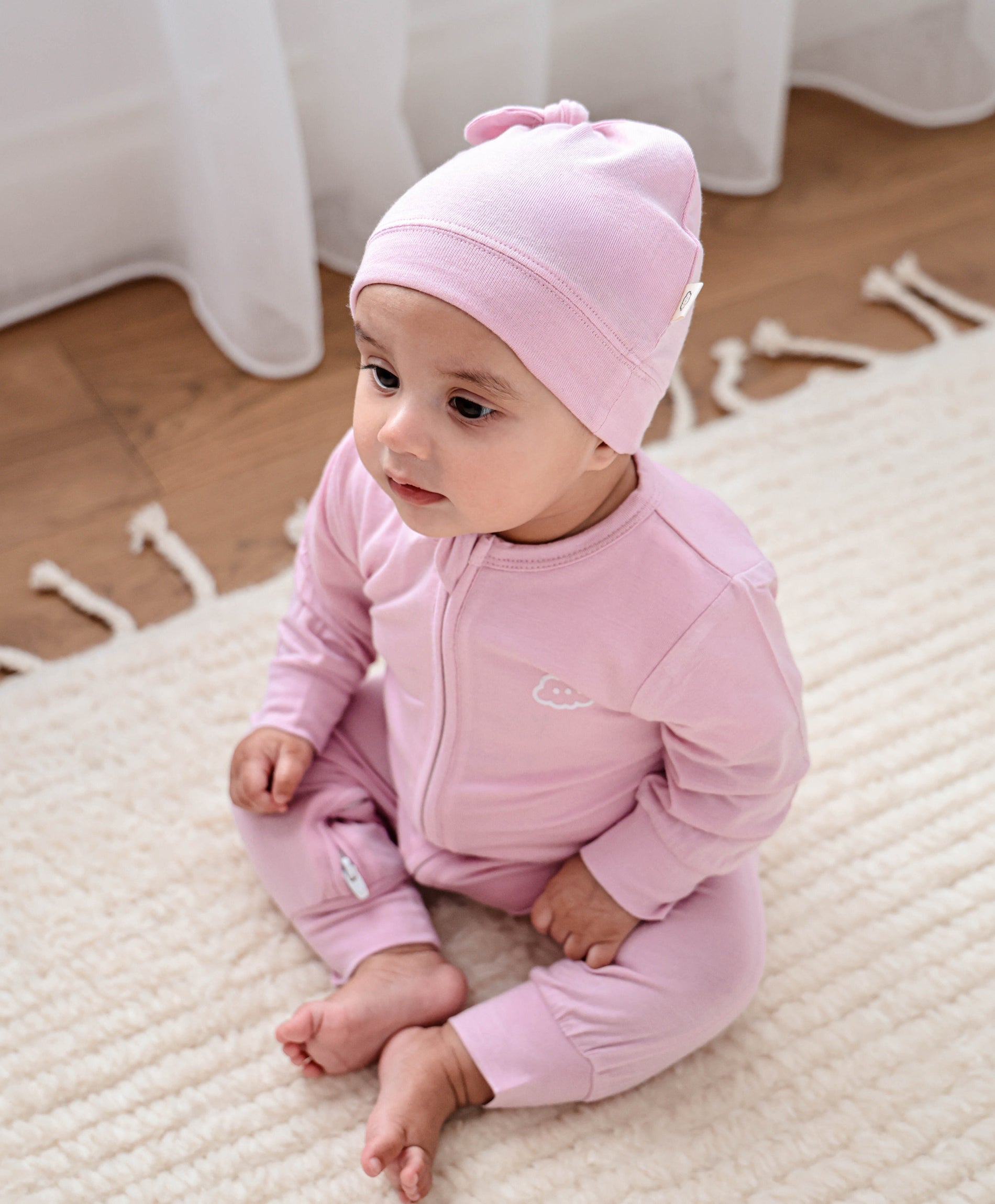 Bamboo beanie - Lavender
