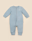 Bamboo growsuit - Dusk blue