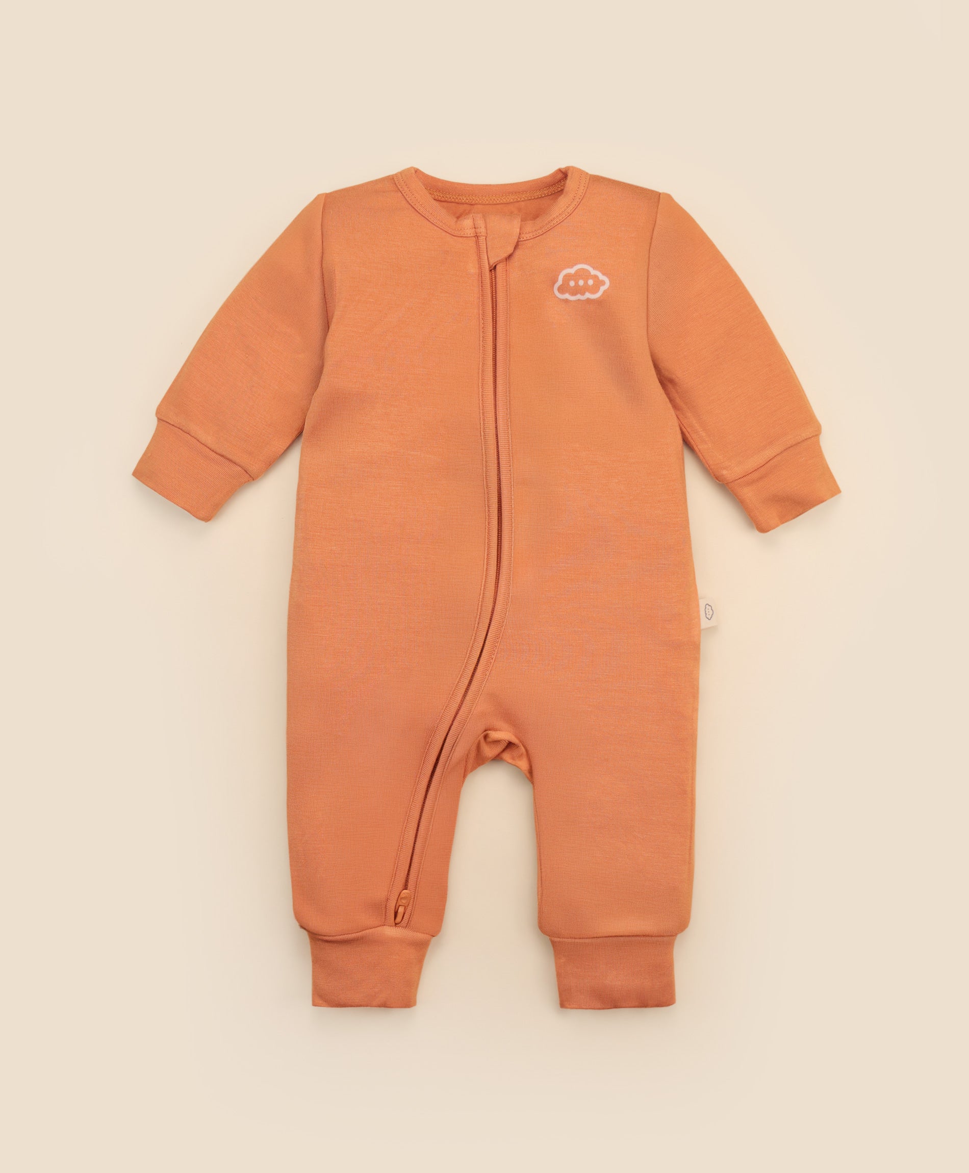 Bamboo growsuit - Ginger
