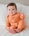 Bamboo growsuit - Ginger