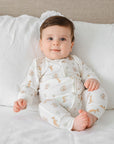 Bamboo growsuit - Kangaroo & Koala