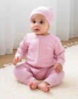 Bamboo growsuit - Lavender