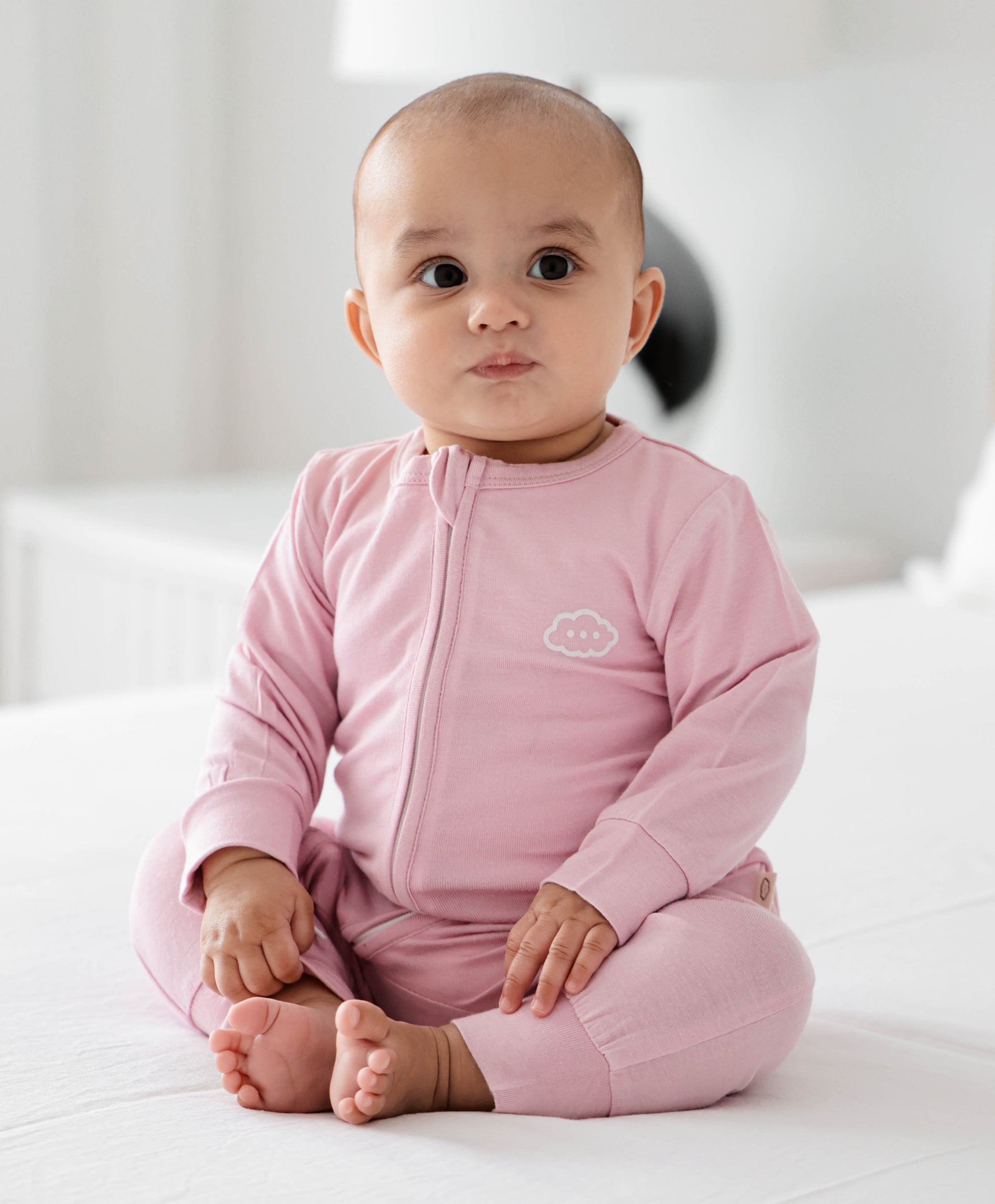 Bamboo growsuit - Lavender