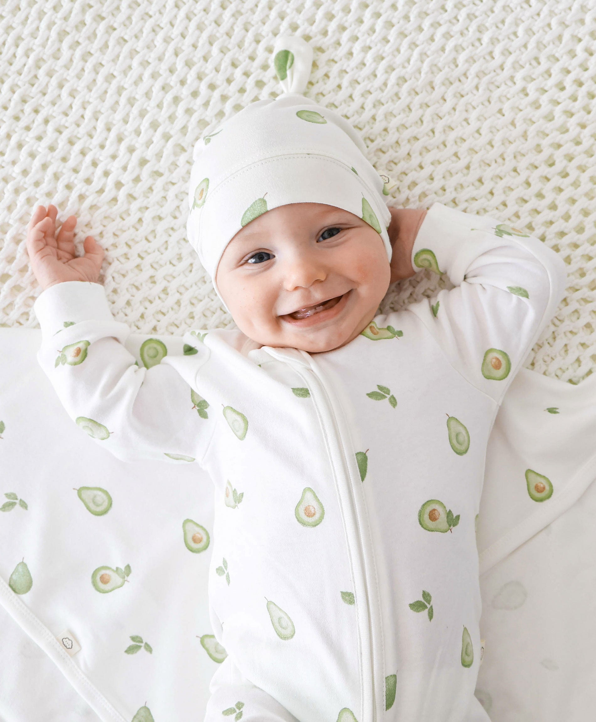 Baby beanie - Avocados