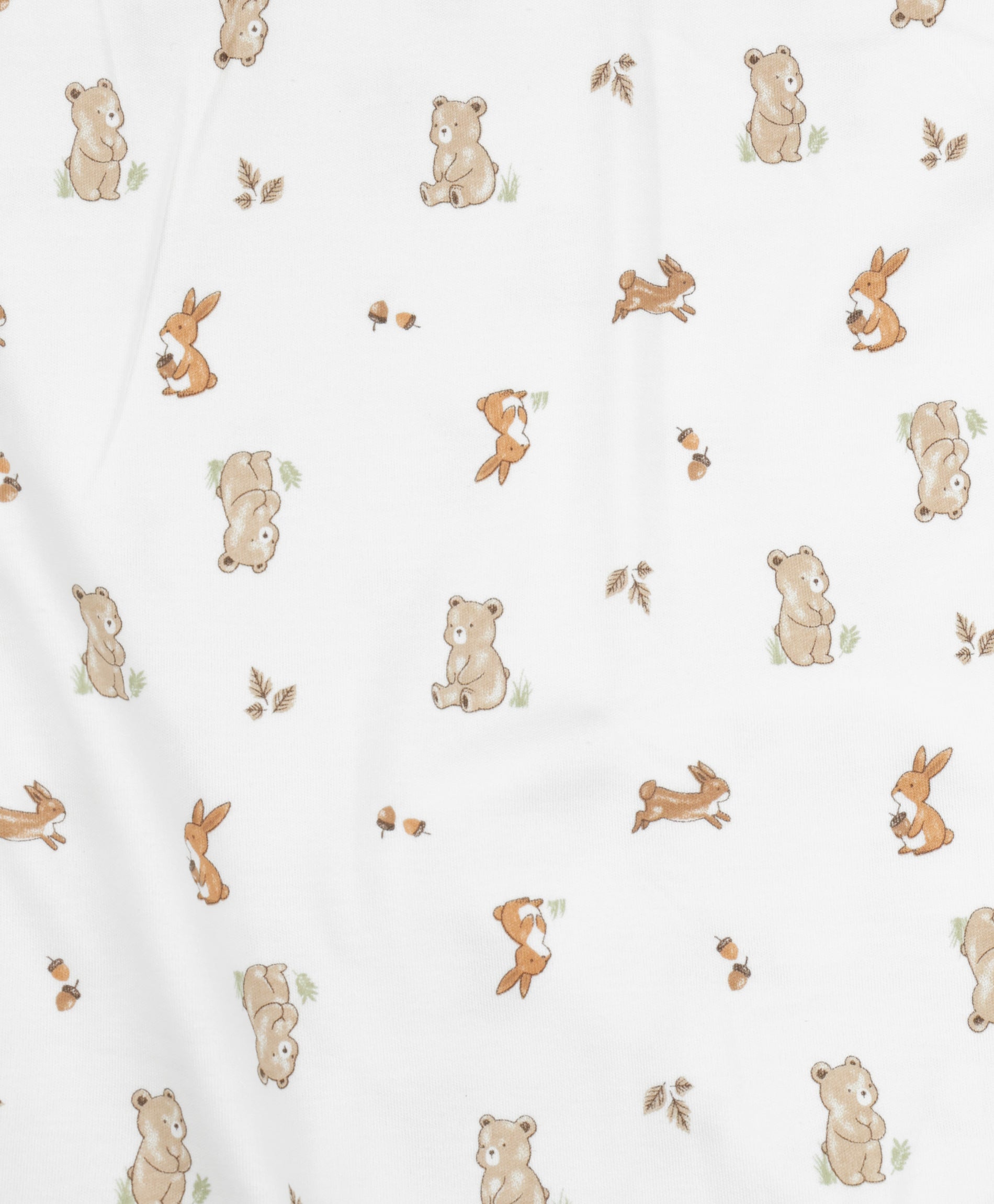 Cot sheet - Bear & Bunny