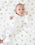Baby swaddle wrap - Avocados Lummi in Colour Babywear
