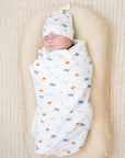 Baby swaddle wrap - Sea Lummi in Colour Babywear