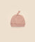 Comfy baby beanie - Chestnut stripes Lummi in Colour Babywear