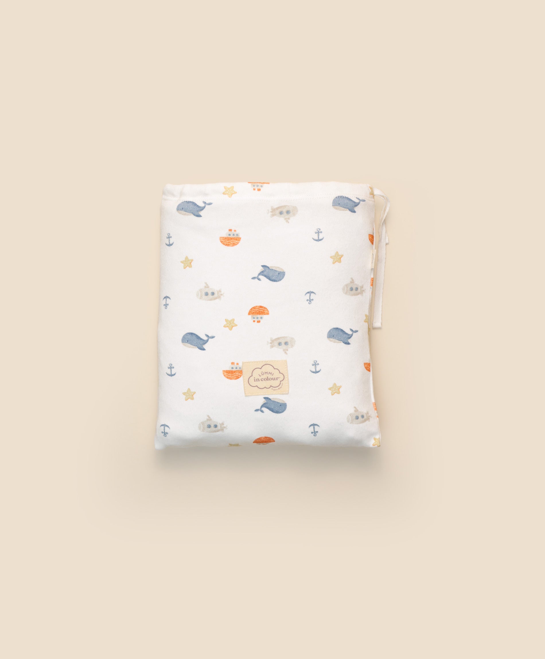 Cot sheet - Sea Lummi in Colour Babywear