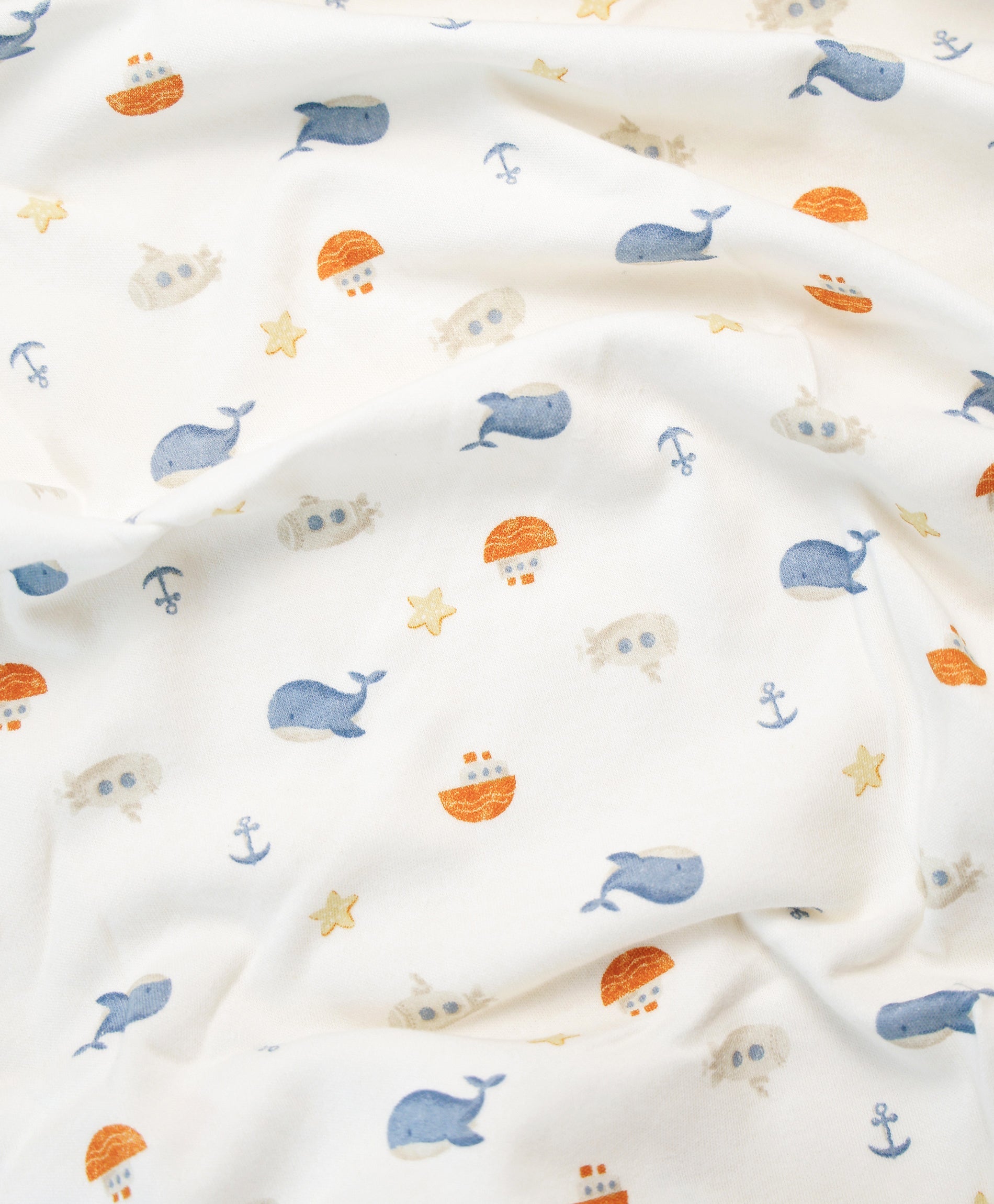 Cot sheet - Sea Lummi in Colour Babywear