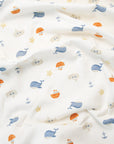 Cot sheet - Sea Lummi in Colour Babywear