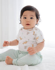 Slouchy Track Pants - Lime Green Lūmmi in Colour™ Babywear