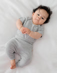 Comfy Baby Leggings - Heather grey Lummi in Colour Babywear