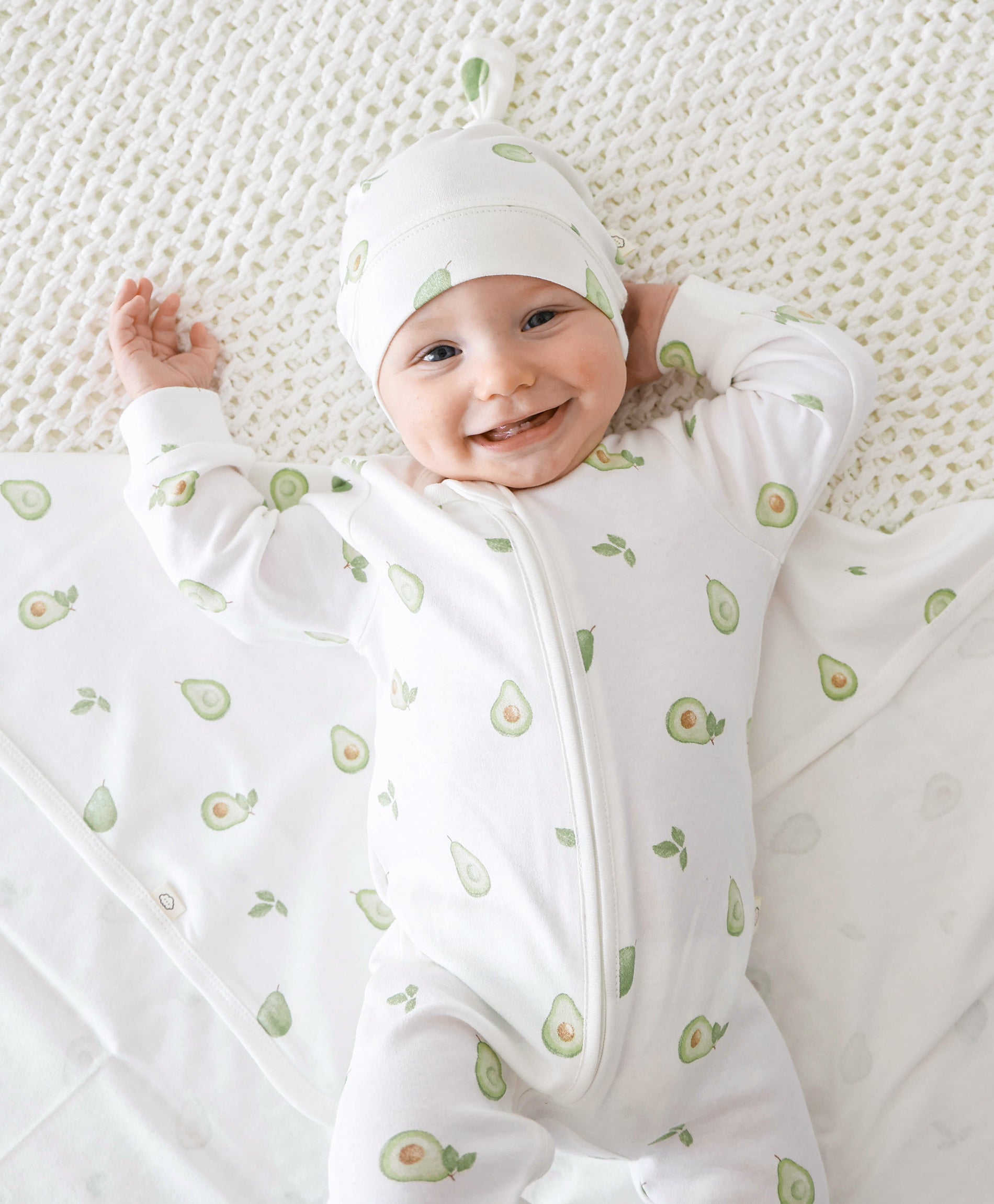 Growsuit - Avocados Lummi in Colour Babywear