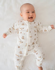 Growsuit - Bear & Fox Lummi in Colour Babywear