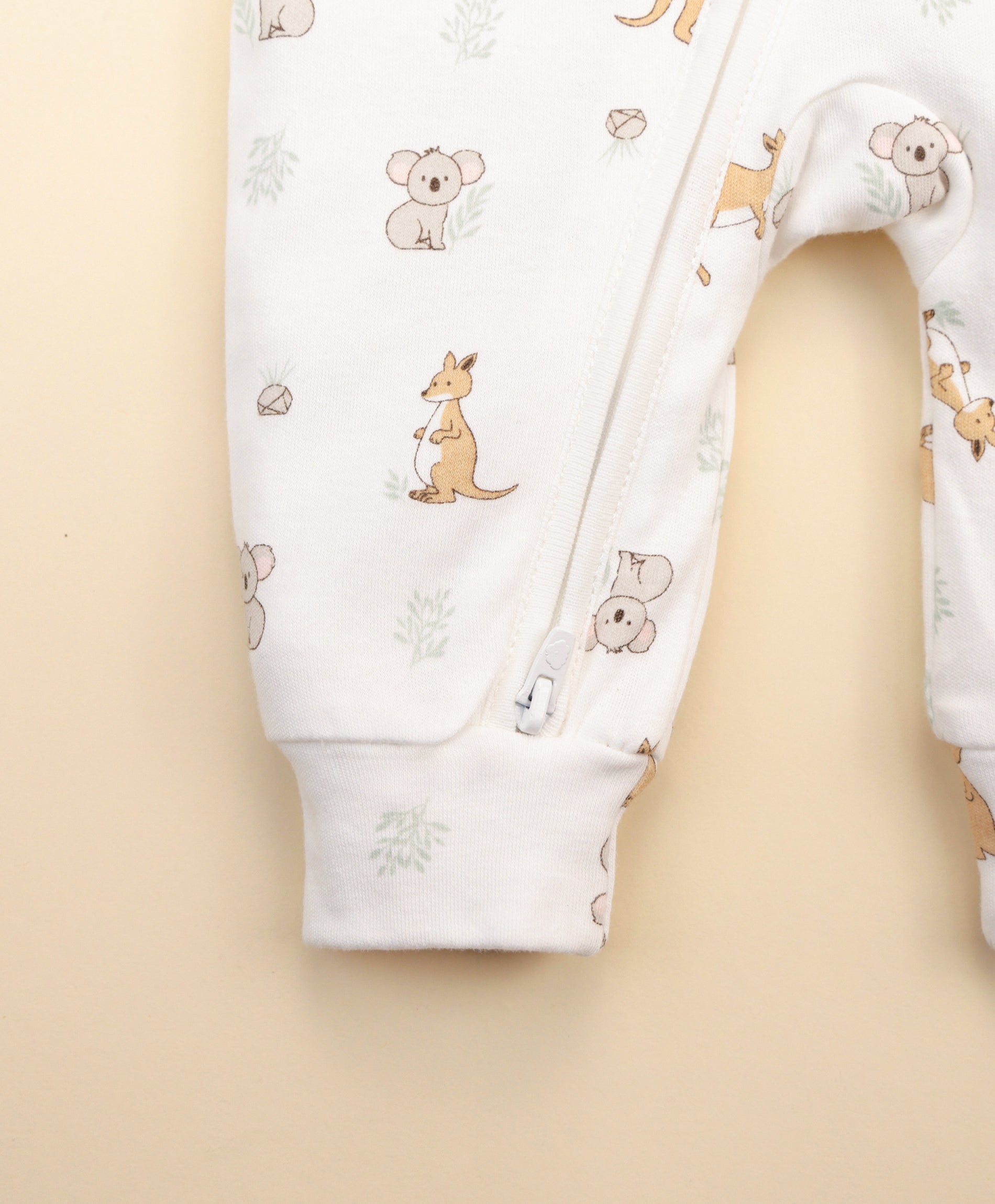 Growsuit - Kangaroo & Koala Lummi in Colour Babywear