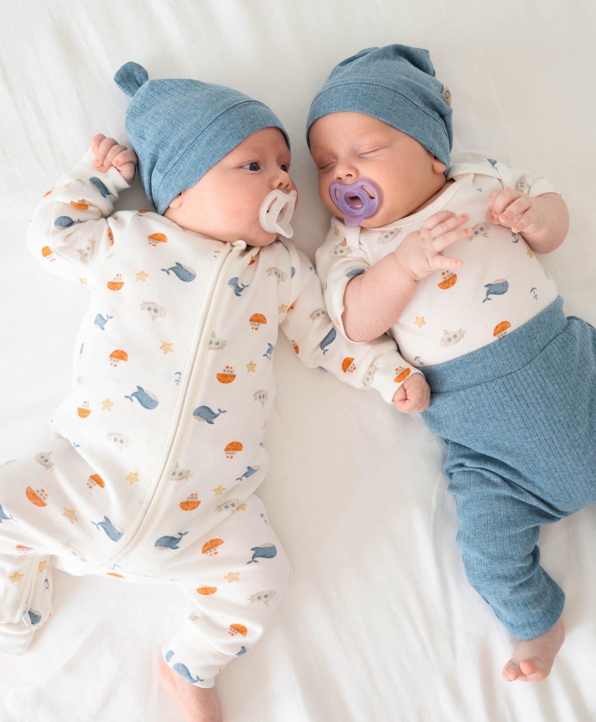 Growsuit - Sea Lummi in Colour Babywear