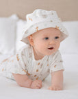 Comfy baby zip romper - Kangaroo & Koala Lummi in Colour Babywear