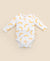Baby long sleeve bodysuit - Bananas Lummi in Colour Babywear