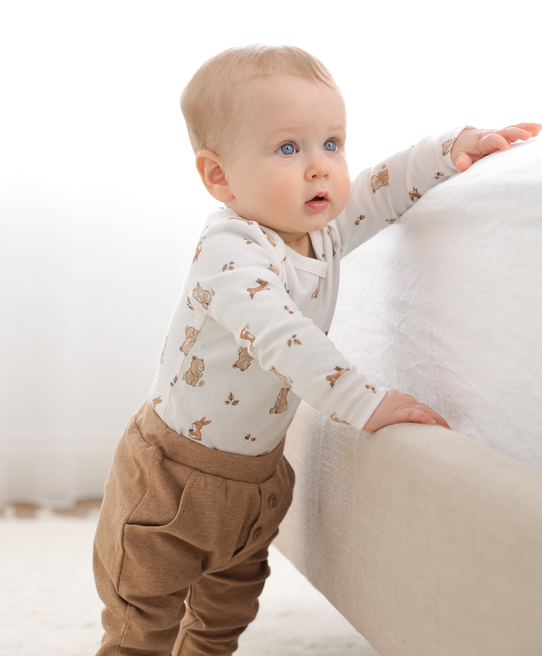 Long sleeve bodysuit - Bear & Bunny