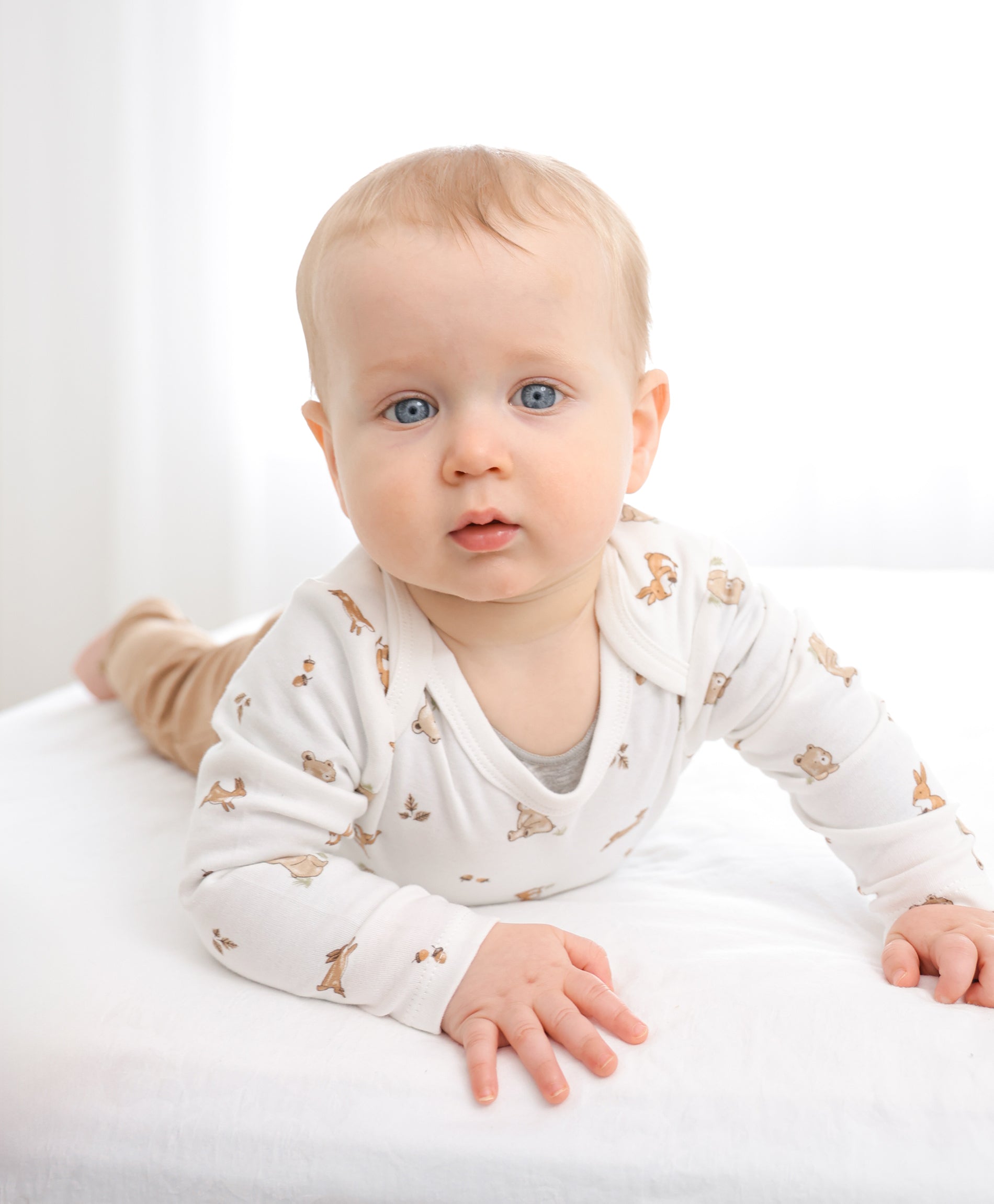 Long sleeve bodysuit - Bear & Bunny