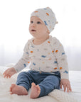Baby long sleeve bodysuit - Sea Lummi in Colour Babywear