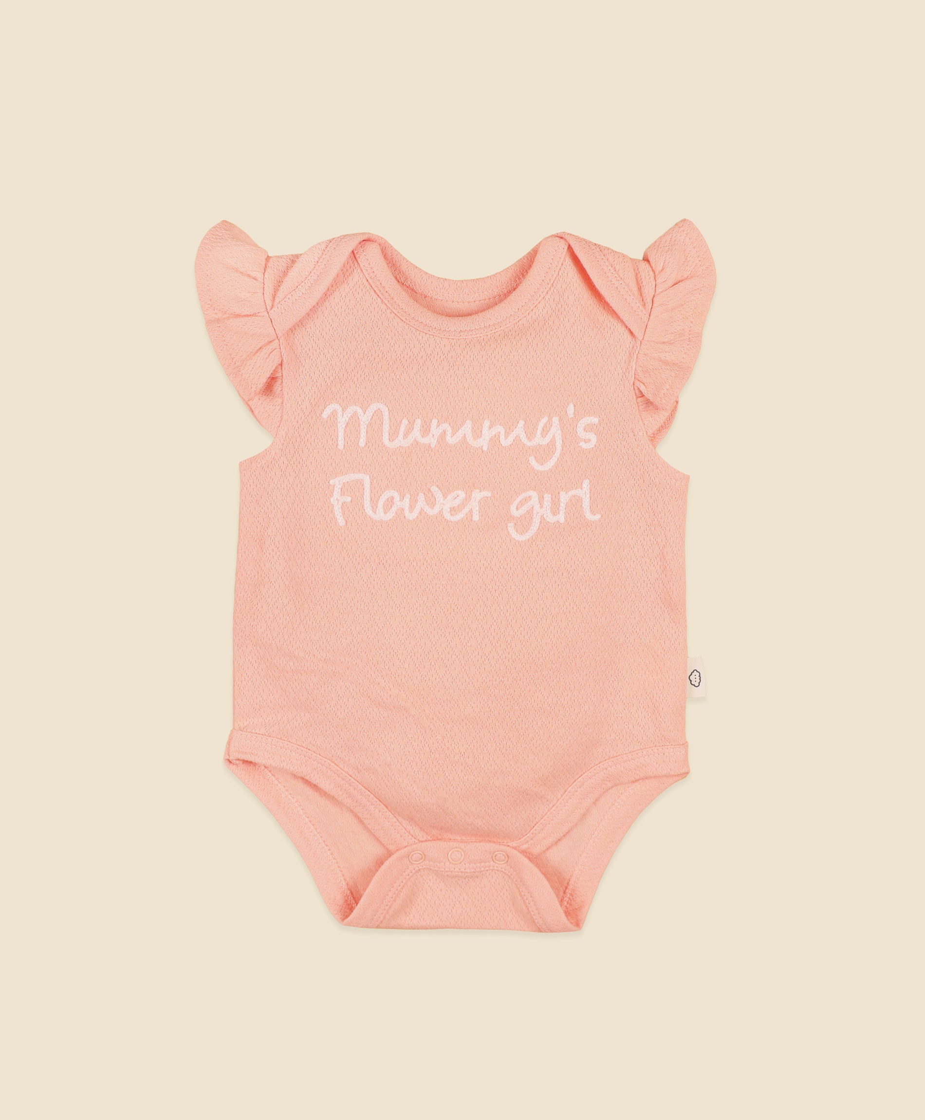 Flower girl hot sale onesie