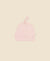 Comfy Beanie - Heather Pink stripes Lūmmi in Colour™ Babywear