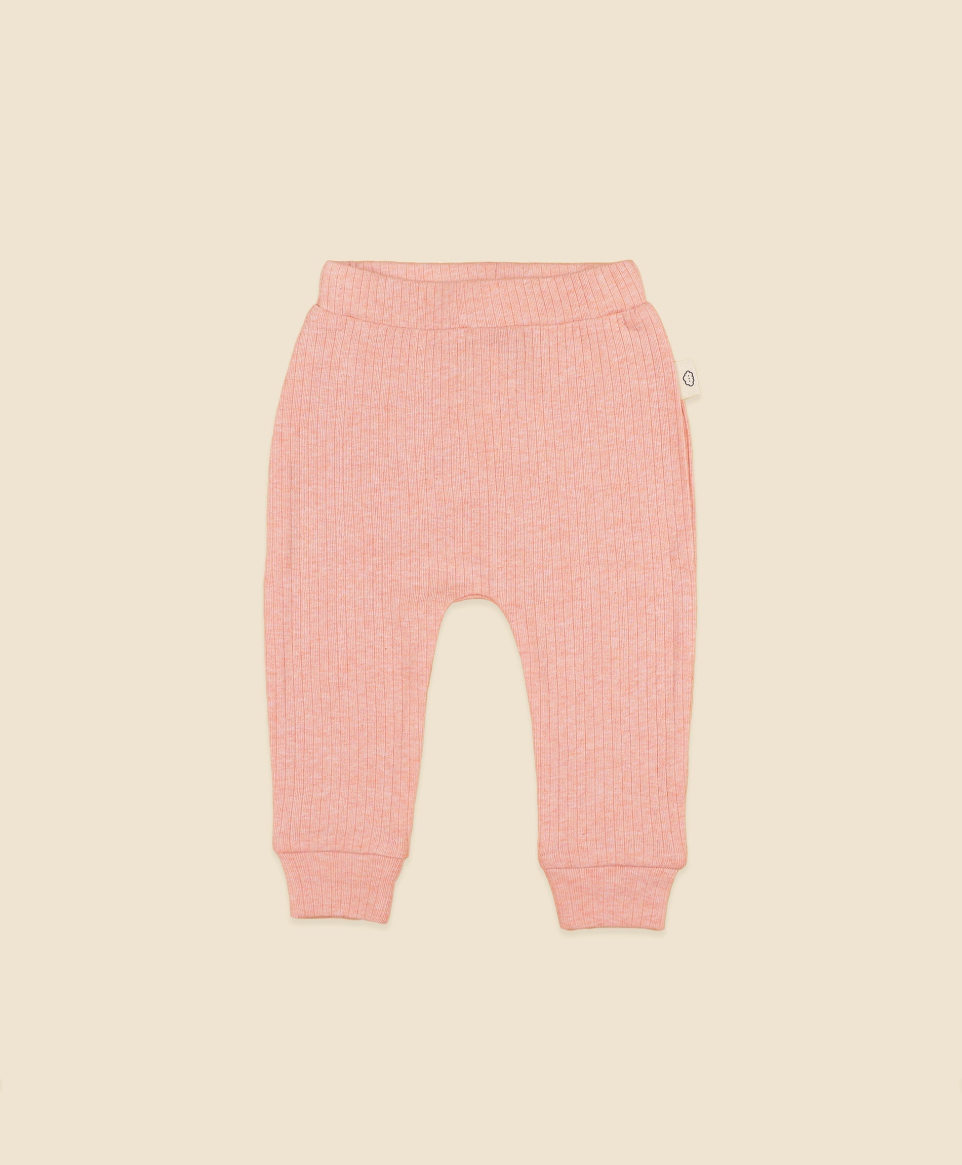 Comfy Baby Leggings - Heather Pink Lūmmi in Colour™ Babywear