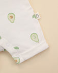 Comfy baby romper - Avocados