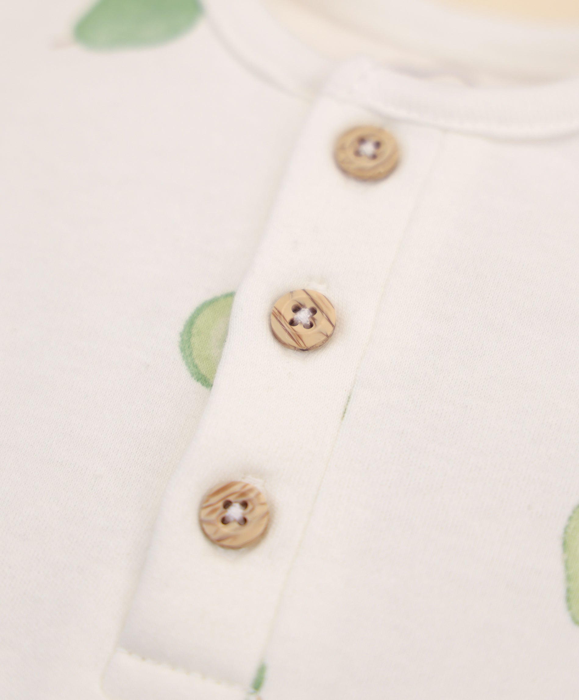 Comfy baby romper - Avocados