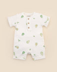 Comfy baby romper - Avocados