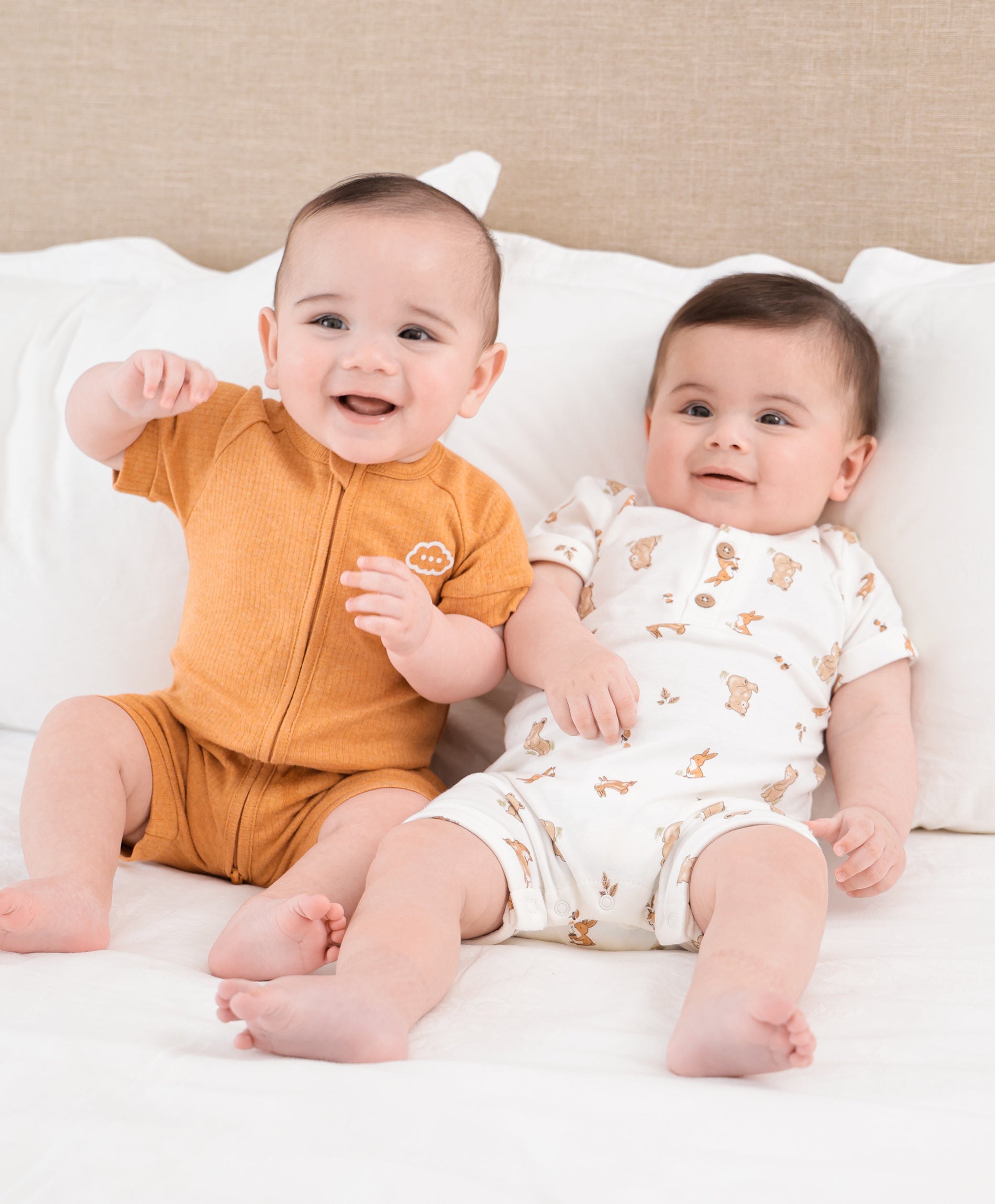 Romper - Bear & Bunny