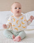Baby bib - Bananas Lūmmi in Colour™ Babywear