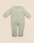6PC essentials set - Heather sage green Lummi in Colour Babywear