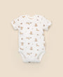 Short sleeve bodysuit - Bear & Fox Lummi in Colour Babywear