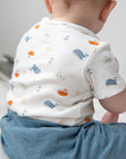 Short sleeve bodysuit - Sea Lummi in Colour Babywear