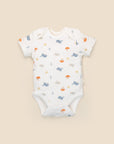 Short sleeve bodysuit - Sea Lummi in Colour Babywear