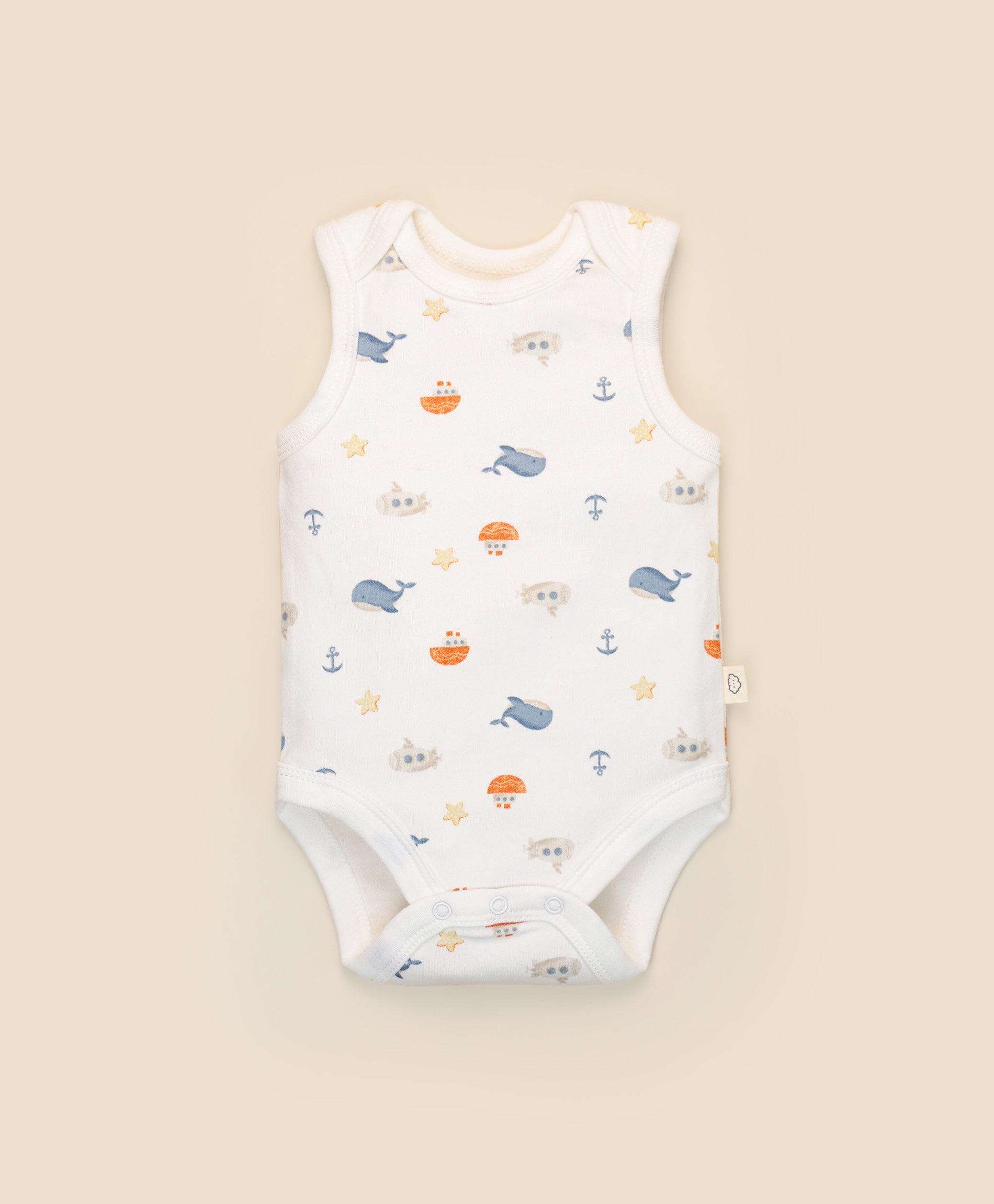Singlet - Sea Lummi in Colour Babywear