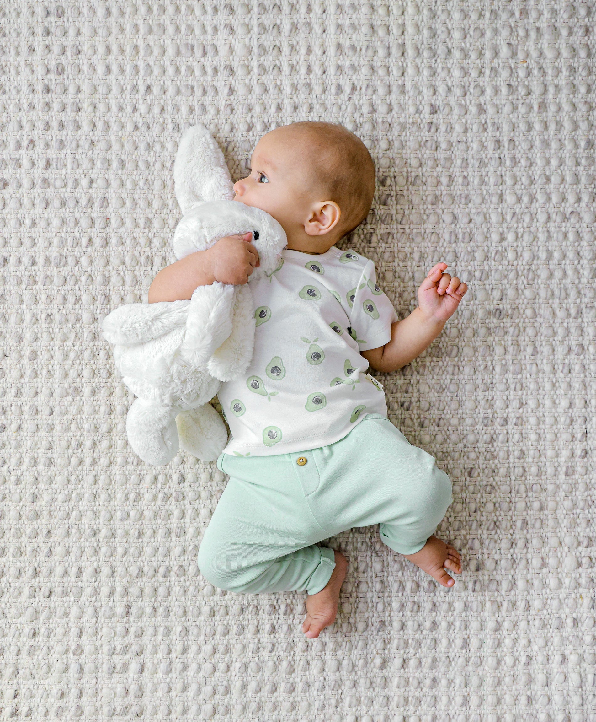 Baby T-Shirt - Avocados Lūmmi in Colour™ Babywear
