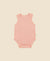 Comfy Baby Singlet Bodysuit - Heather Pink Lūmmi in Colour™ Babywear