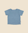 Comfy Baby T-Shirt - Heather Blue Lūmmi in Colour™ Babywear
