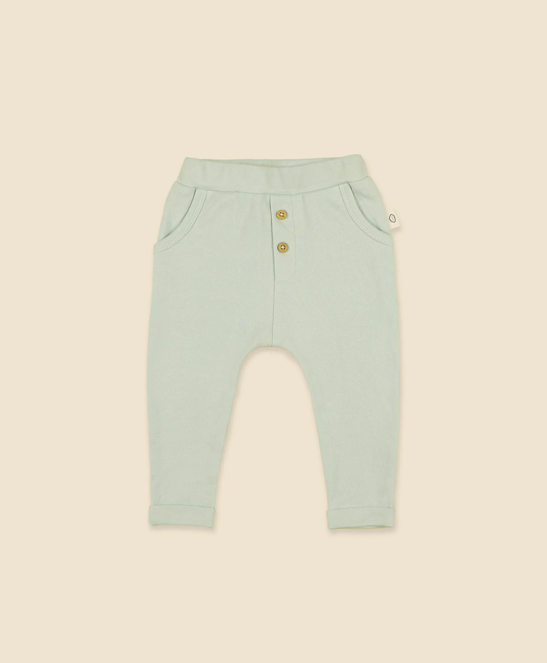 Slouchy Track Pants - Lime Green Lūmmi in Colour™ Babywear