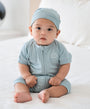 Bamboo beanie - Dusk blue