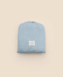 Bamboo cot sheet - Dusk blue